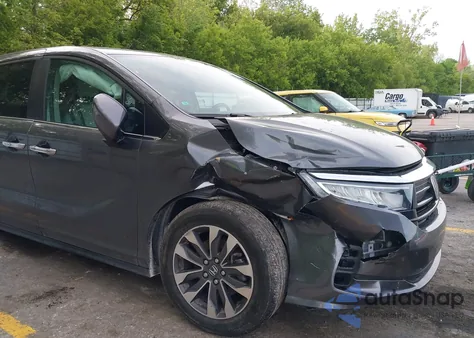 2023 Honda Odyssey Ex-L z USA, uszkodzony, nr VIN 5FNRL6H60PB024336